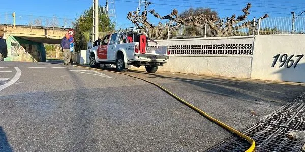 Altafulla incorpora maquinària de bombament d’aigua per lluitar contra les inundacions