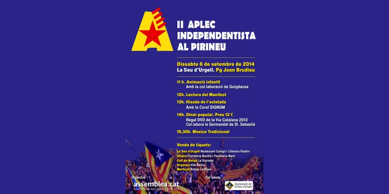 Tot a punt per al II Aplec Independentista al Pirineu