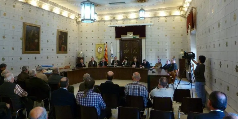 Josep Obiols, al capdavant de la Germandat de Sant Sebastià