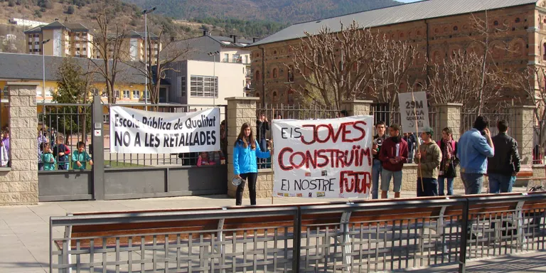 Poca incidència de la vaga general a la Seu d'Urgell