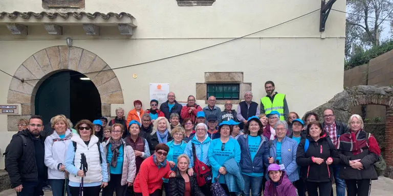 Més de 170 persones es donen cita a Pineda en el tercer Cicle de Passejades per a la Gent Gran