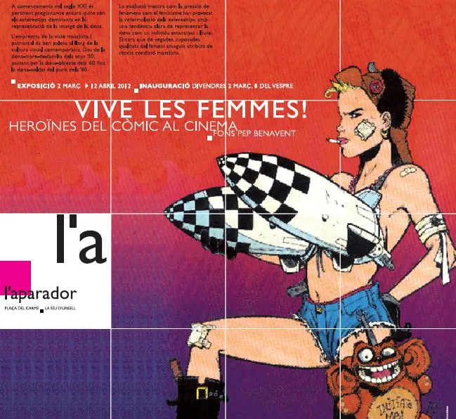 L'Aparador proposa una mostra d'heroïnes del còmic en el cine