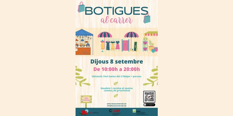 El comerç de la Seu d'Urgell organitza una nova edició de 'Botigues al carrer'