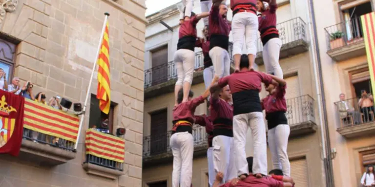 Exhibició castellera, aquest dissabte a Agramunt
