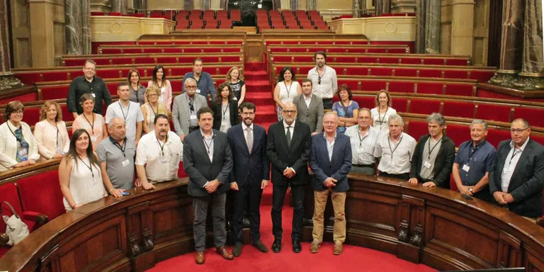 El Consell d’Alcaldes de l’Alt Urgell s’ha reunit al Parlament de Catalunya
