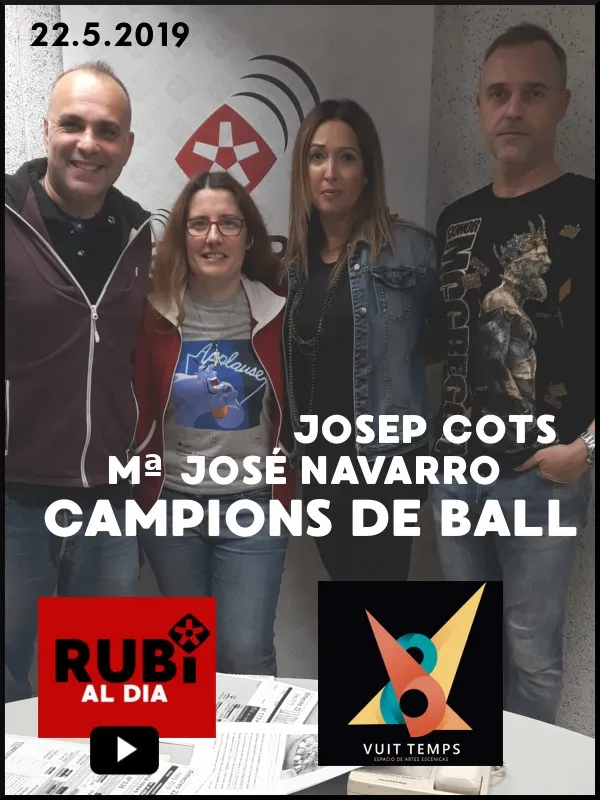 MARIA JOSÉ NAVARRO & JOEP COTS Campions de Ball Categoria Sènior B2