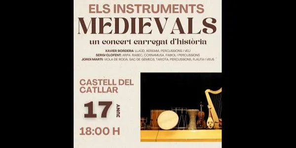 Sessió de música medieval, aquest dimarts al Castell del Catllar