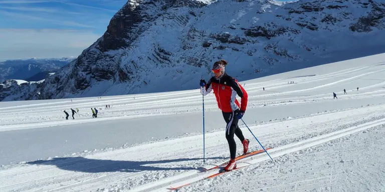 Podi de Lydia Iglesias en cursa FIS a Itàlia