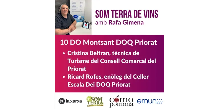 10 Som Terra de Vins - Enoturisme amb Rafa Gimena - DO Priorat i DOQ Montsant