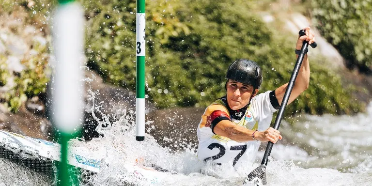 Miquel Travé, Núria Vilarrubla i Mònica Doria, a les semifinals de C1 de la Copa del Món d'Eslàlom a la Seu