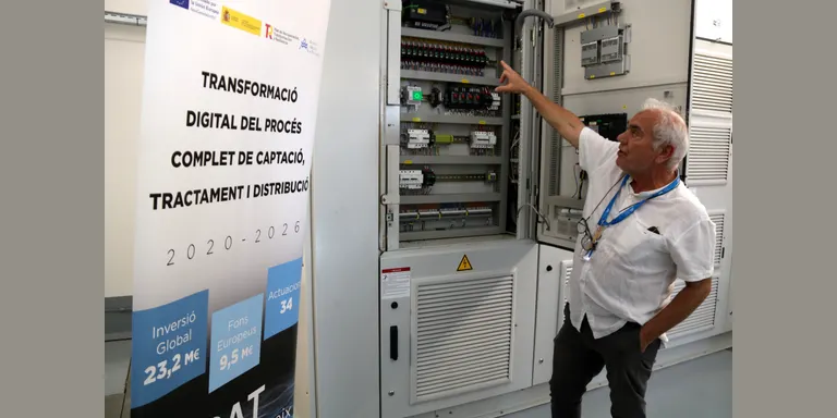 El Consorci d'Aigües de Tarragona reduirà un 10% el consum elèctric de bombar l'aigua des de l'Ampolla