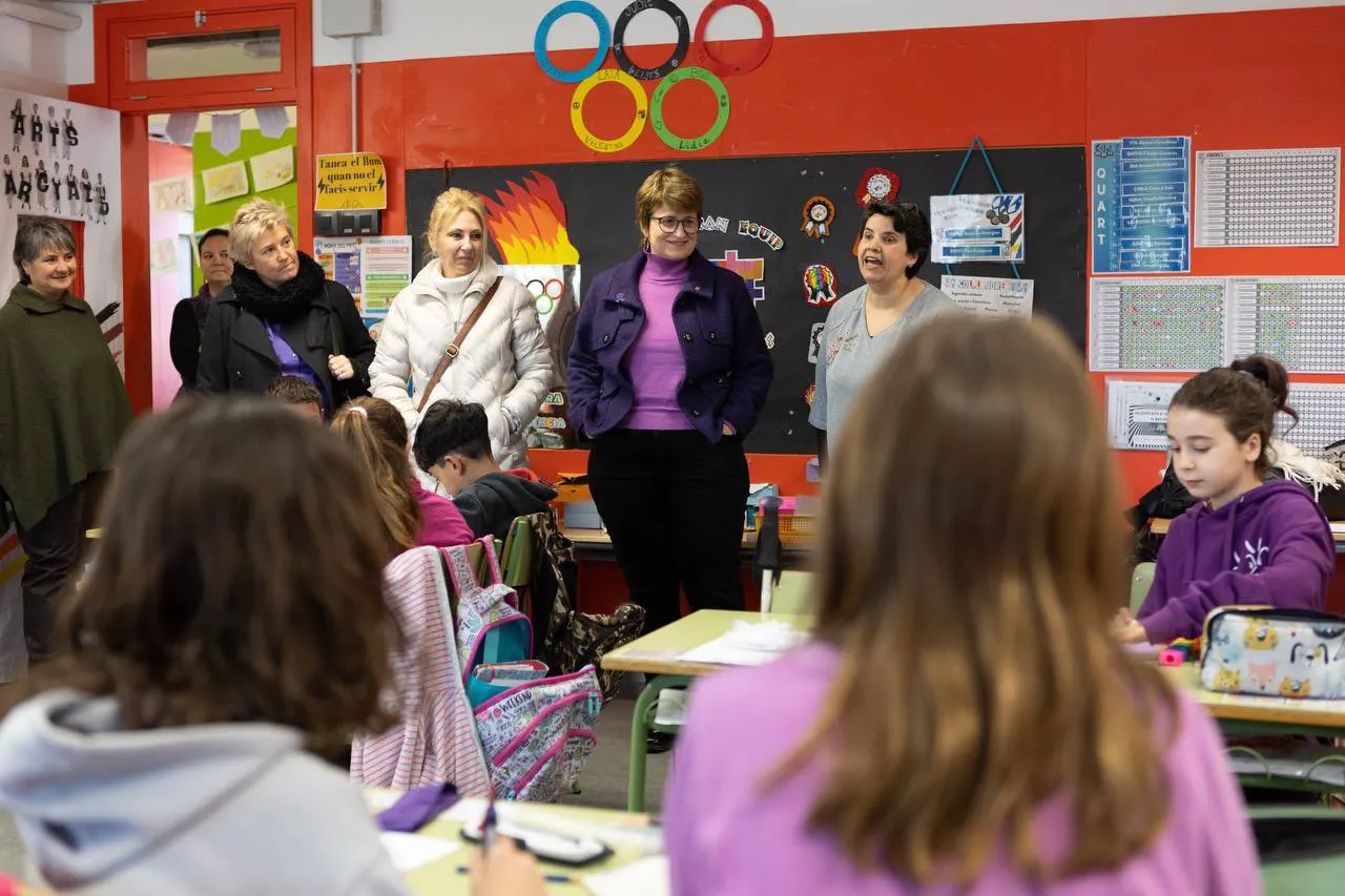 La consellera d'Educació, Anna Simó, visita avui diversos centres educatius del Solsonès