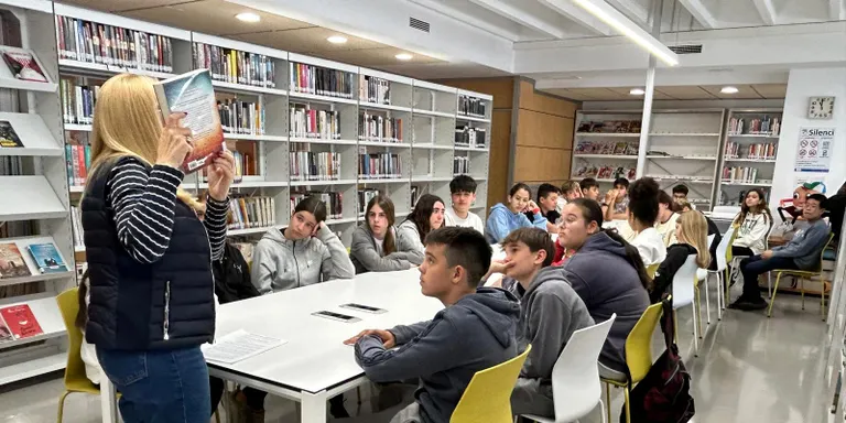 L'expressió oral, el gran repte de l'Escola Ventura Gassol i l'Institut aquest curs