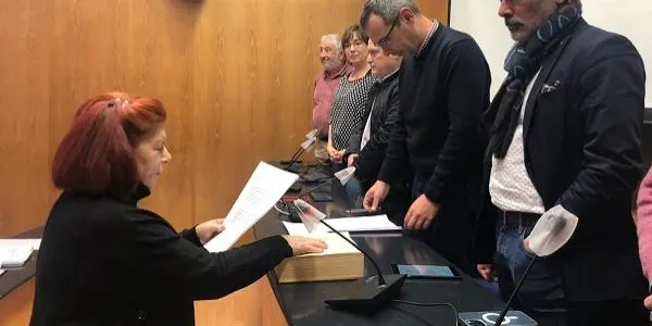 La regidora del PSC a Altafulla, Inma Morales, pren possessió del càrrec com a consellera del CCT