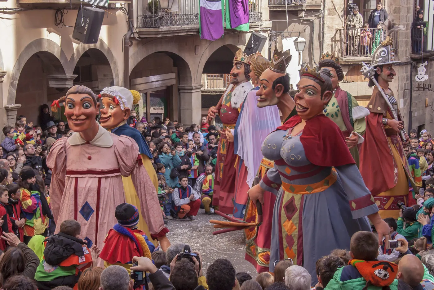 La Colla Gegantera del Carnaval recupera la Trobada Gegantera