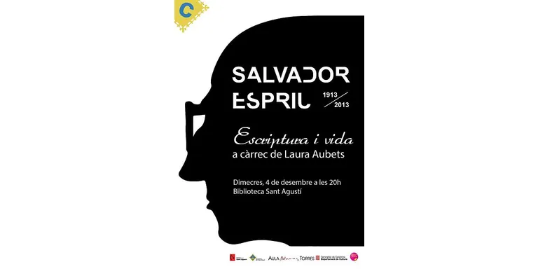 Conferència sobre Salvador Espriu a la Bilblioteca Sant Agustí