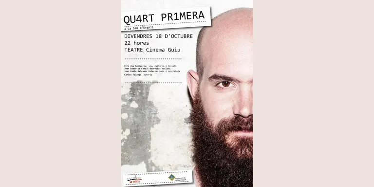 Concert de Fira amb Qu4rt Pr1mera a la Seu d'Urgell