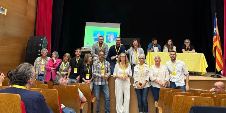 L'Arenyenca Annabel Moreno repeteix com a secretària general d'ERC Maresme