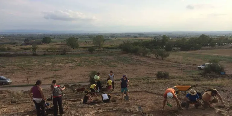Visites a la necròpolis d'Almenara dins del cap de setmana ibèric