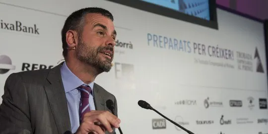 Santi Vila inaugura la 26a Trobada Empresarial al Pirineu