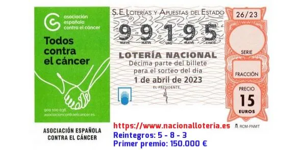 L’administració Flor d’Alba reparteix 1’5 milions d’euros amb el primer premi de la Loteria Nacional