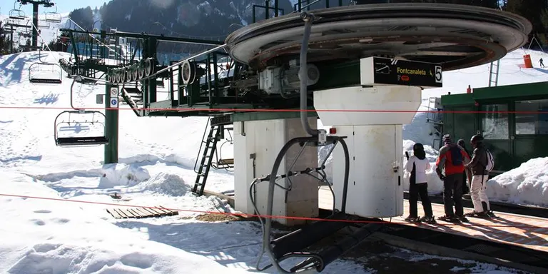La Molina commemora els 75 anys de la instal·lació del primer telesquí