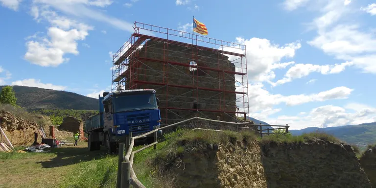 Iniciades les obres de rehabilitació i senyalització de la Torre de Solsona