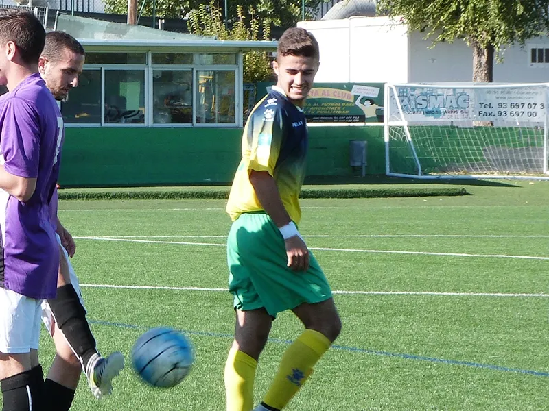 El davanter de l'Olímpic Jonay en una imatge d'arxiu