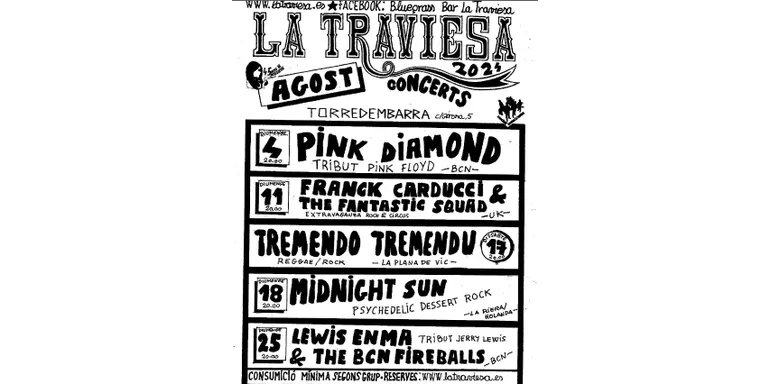 Rock i reggae aquest cap de setmana a la Traviesa