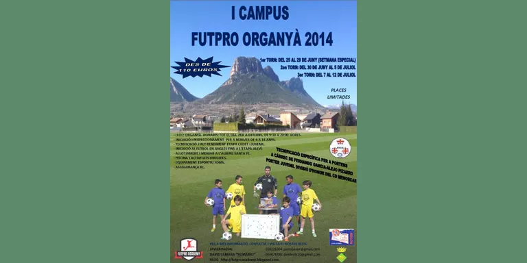 Comencen les inscripcions al primer Campus Futpro d'Organyà