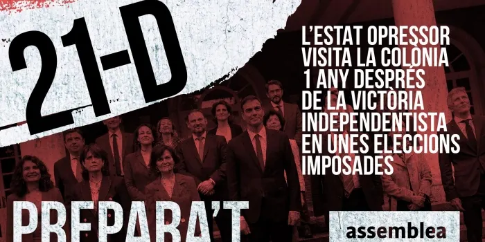 L’ANC d’Arenys convoca els veïns de la vila que vulguin demà a les 9 del matí a l’estació per anar a Barcelona