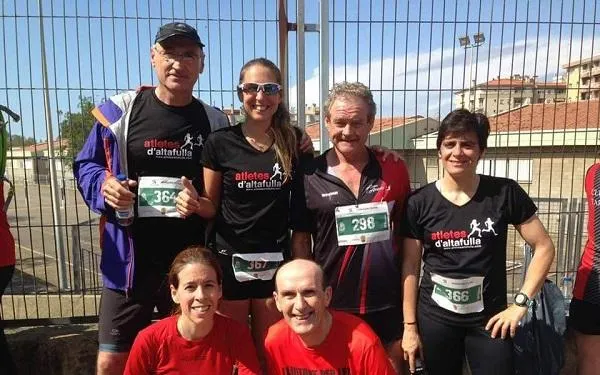 Foto: Atletes d'Altafulla