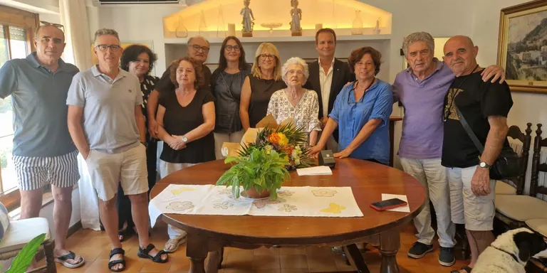Glòria Soler Llorens celebra els 100 anys a Begur