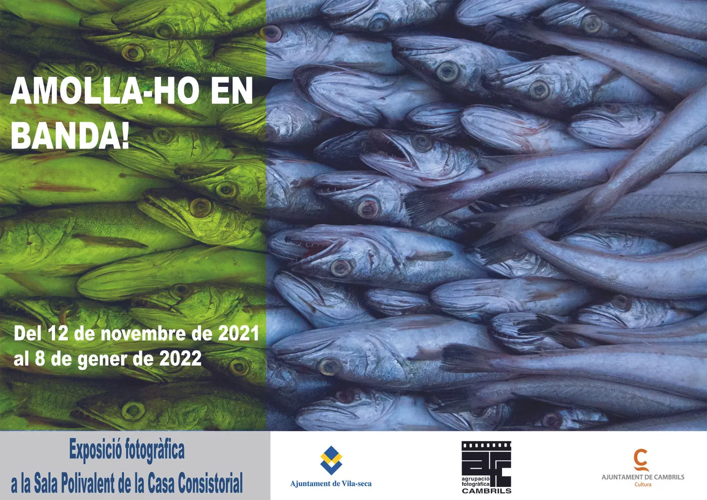 L’Ajuntament de Cambrils cedeix l’exposició de fotografies ‘Amolla-ho a banda’ al de Vila-seca