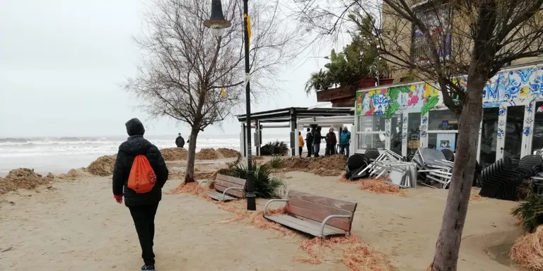 Cinc anys del temporal Glòria, que va negar Baix a Mar