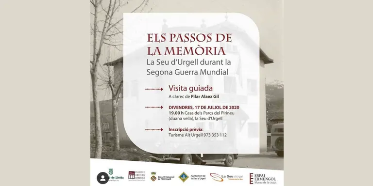 Inscripcions obertes per a la visita guiada 'Els passos de la memòria: la Seu d'Urgell durant la Segona Guerra Mundial'