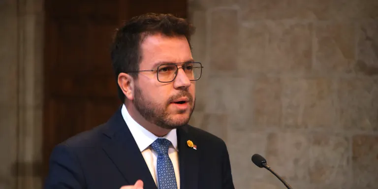 Aragonès nega que s'hagi coordinat amb el PSOE: "La data del 12-M l'han escollit els que han tombat els pressupostos"