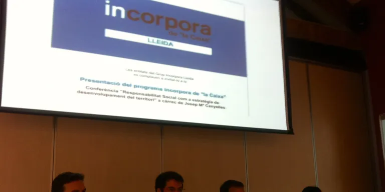 El programa Incorpora de 'la Caixa' es posa en marxa a l'Alt Urgell
