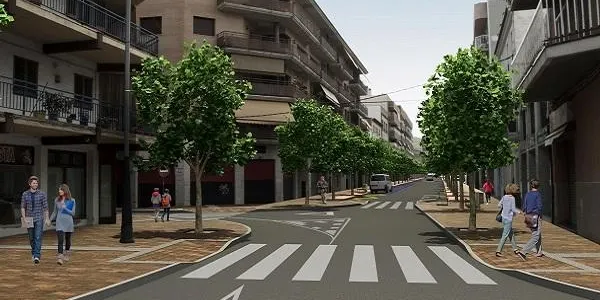 Torredembarra gaudirà d’un modernitzat carrer Pere Badia, que consolidarà l’eix comercial i donarà prioritat als vianants