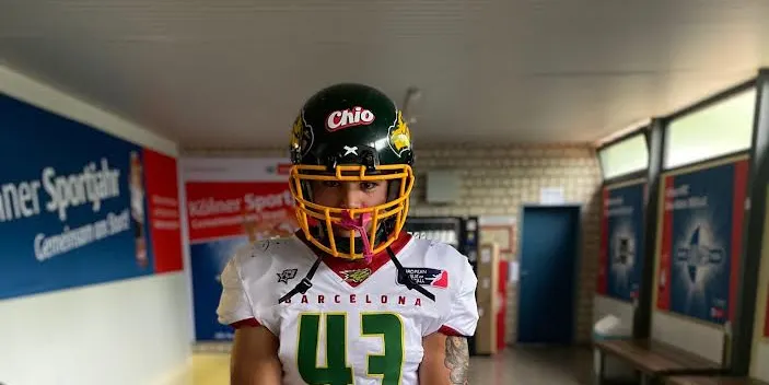 Victor Albarracín, un bon tros del Maresme als mítics Barcelona Dragons