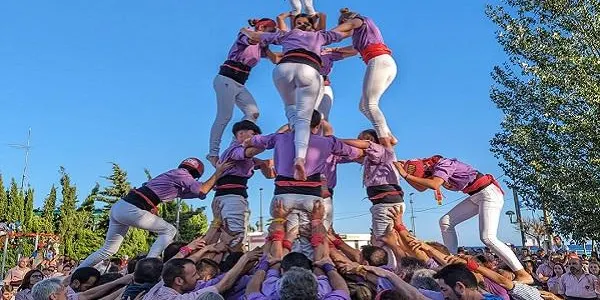 Els Castellers d’Altafulla mantenen l’aposta pels castells de 7 en un cap de setmana intens