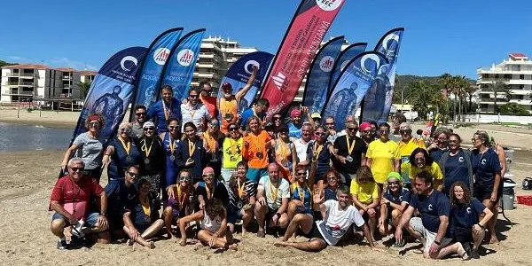 Roda de Berà corona els campions i campiones del 5è Campionat de Catalunya de Marxa Aquàtica