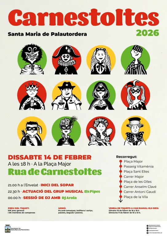 Carnestoltes 2026 a Santa Maria de Palautordera