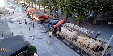AVISO, CORTE DE TRAFICO CENTRO PLAZA ENSANCHE