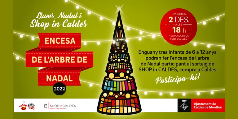 Els llums i la megafonia de Nadal als carrers de Caldes es posaran en marxa el 2 de desembre