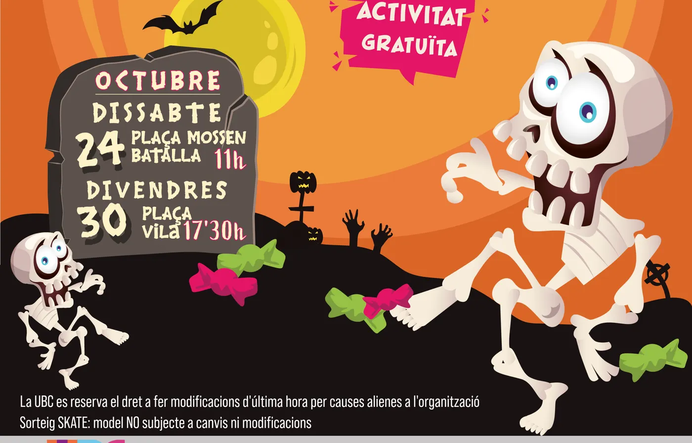 La Unió de Botiguers de Cambrils celebrarà Halloween amb l'activitat familiar ‘Atrapamonstres’