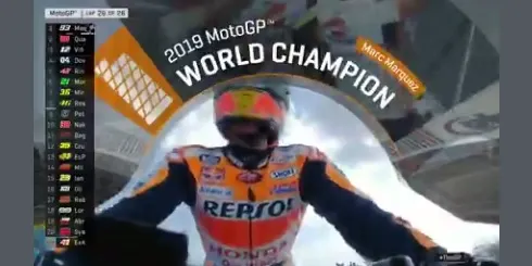 Marc Marquez ho torna a fer. I en van 8! El cerverí guanya el Mundial a quatre curses del final del campionat