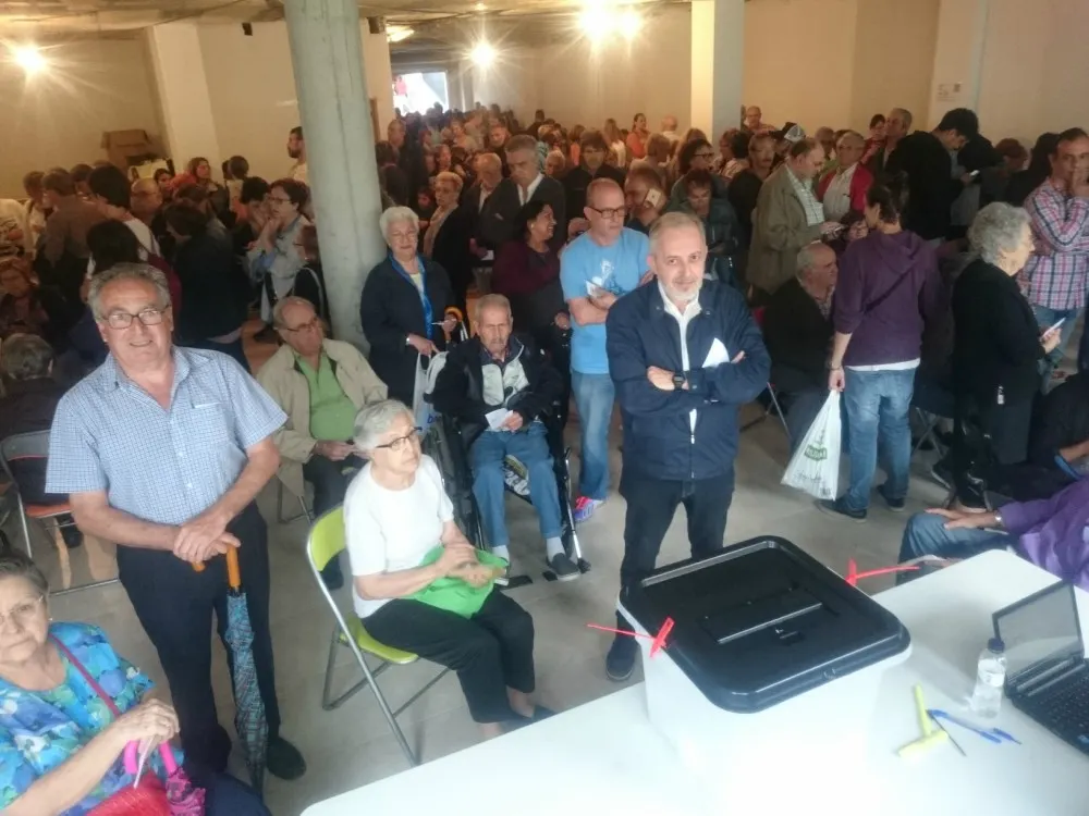 El Sí ha guanyat a Pineda amb un 93,3% dels vots en el Referèndum de l'1-O