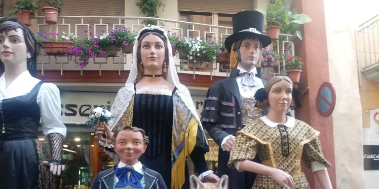Els gegants de Rubí tornen a l’activitat a Alpicat