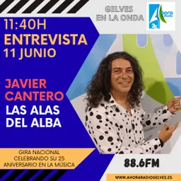 #315 - Javi Cantero presenta su gira 25 aniversario en Ahora Radio - episode art